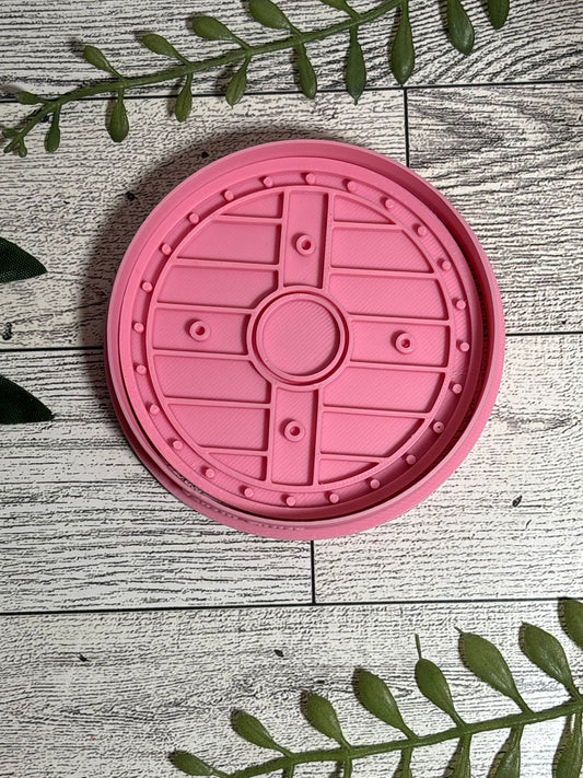 Escudo Vikingo 3D – fuerza y protección en tus creaciones