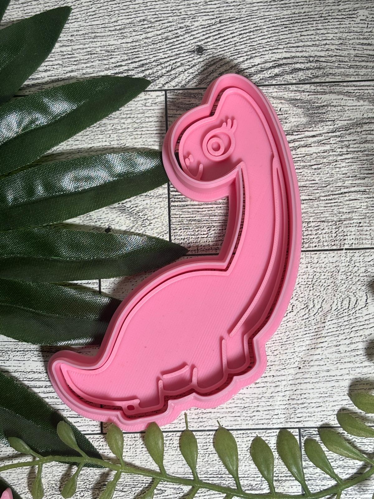 Baby Dino 3D, un cortador / ponchador impreso en 3D -02