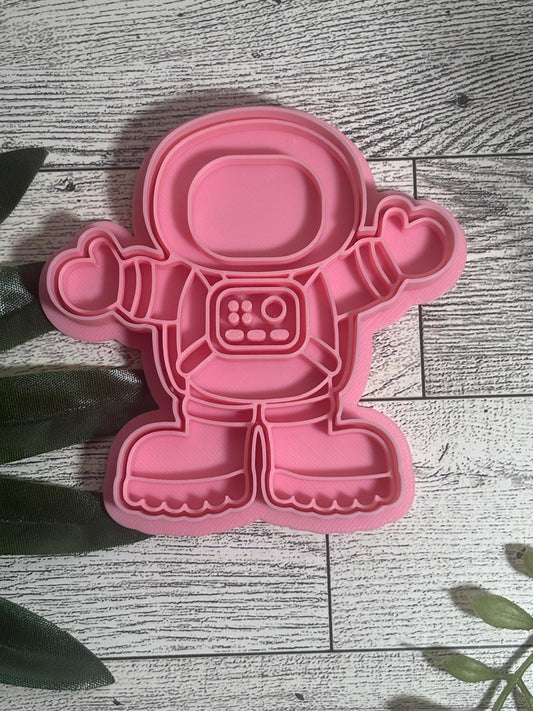 Astronauta 3D – explorador del espacio