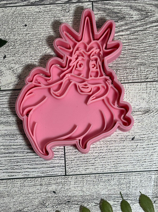 Rey Tritón cortador 3D