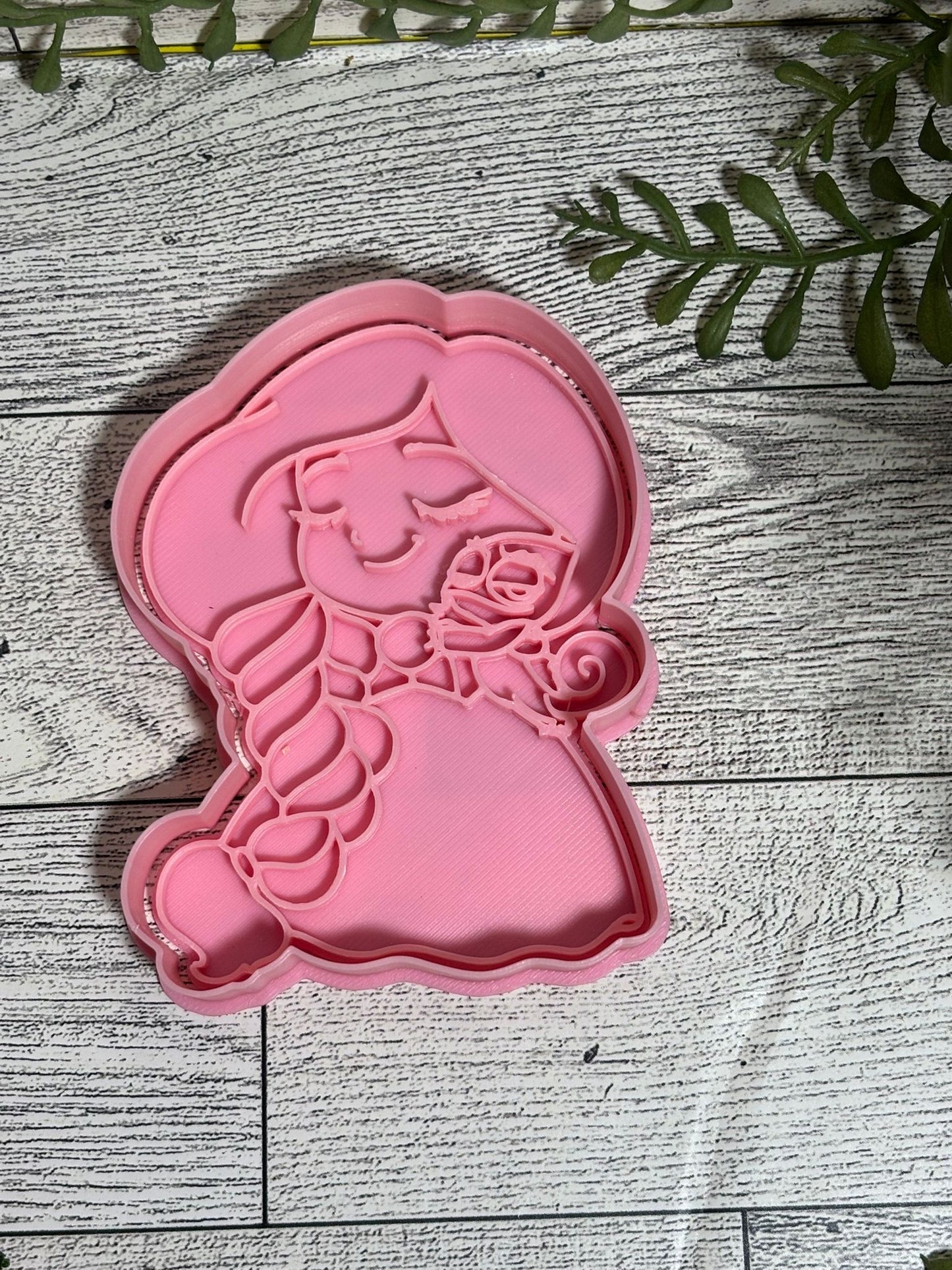 Rapunzel cortador 3D